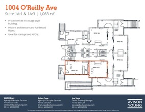 1012-1016 Torney Ave, San Francisco, CA for rent Floor Plan- Image 1 of 1