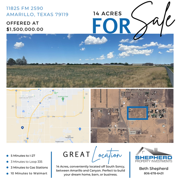 11825 FM 2590, Amarillo, TX for sale - Primary Photo - Image 1 of 1