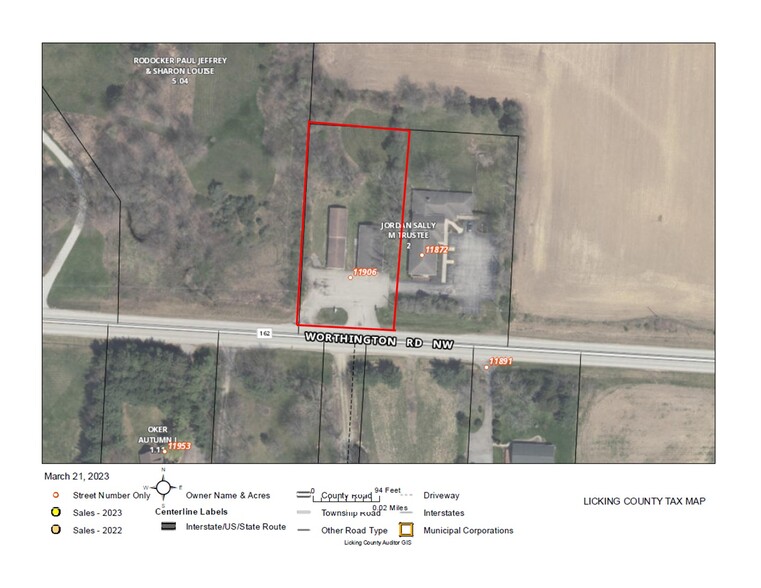 11906 Worthington Rd NW, Pataskala, OH for rent - Site Plan - Image 1 of 3