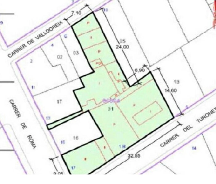Land in Terrassa, Barcelona for sale Plat Map- Image 1 of 2