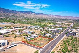 345 AZ-89A Hwy, Cottonwood, AZ - aerial  map view