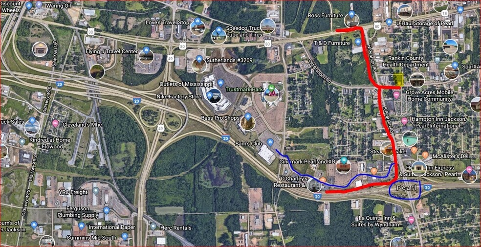 Old Brandon Rd & Joseph Rd, Pearl 39208 UK