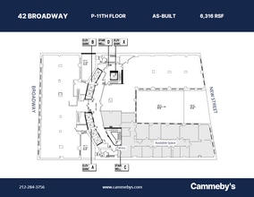 42 Broadway, New York, NY to rent Floor Plan- Image 1 of 1