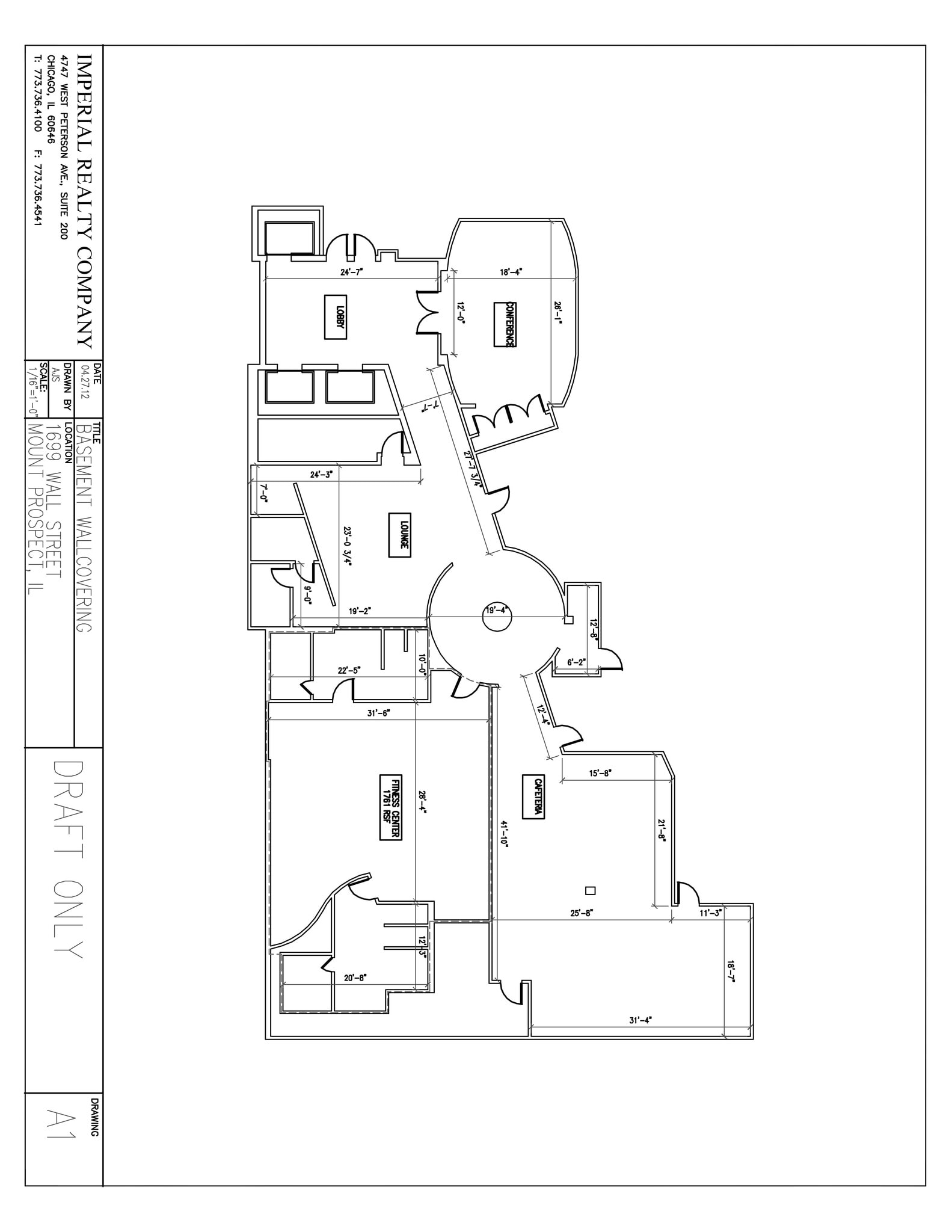 1699 Wall St, Mount Prospect, IL to rent Site Plan- Image 1 of 1