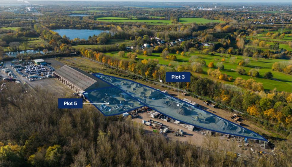 Plots 3-7 Link Park Heathrow Thorney Mill Road park, West Drayton to rent - Aerial - Image 3 of 20