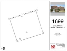 1699 Wall St, Mount Prospect, IL to rent Site Plan- Image 1 of 1