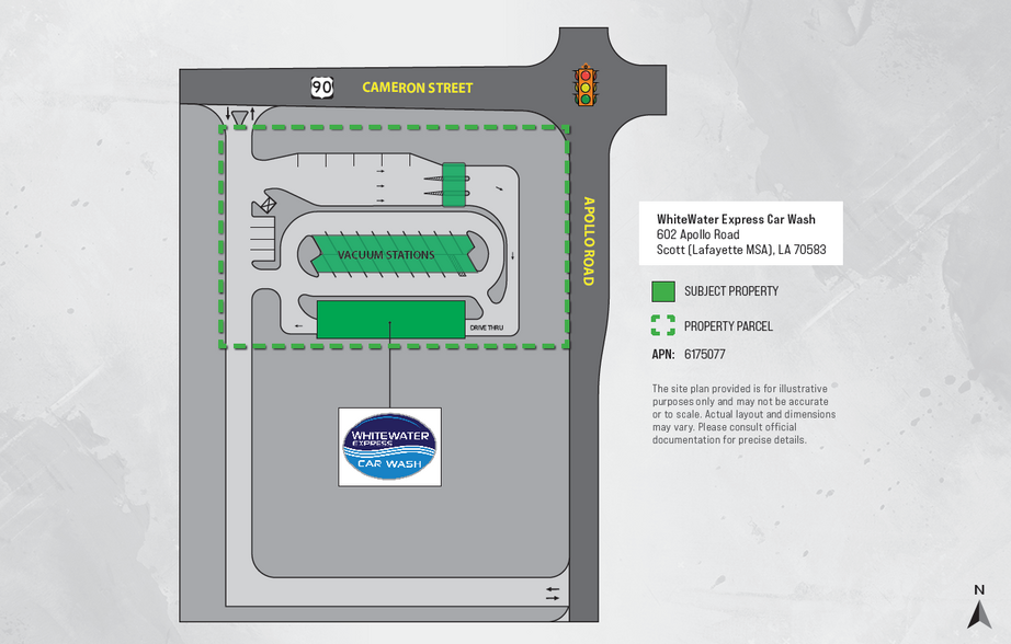 602 Apollo rd, Scott, LA for sale - Site Plan - Image 2 of 4