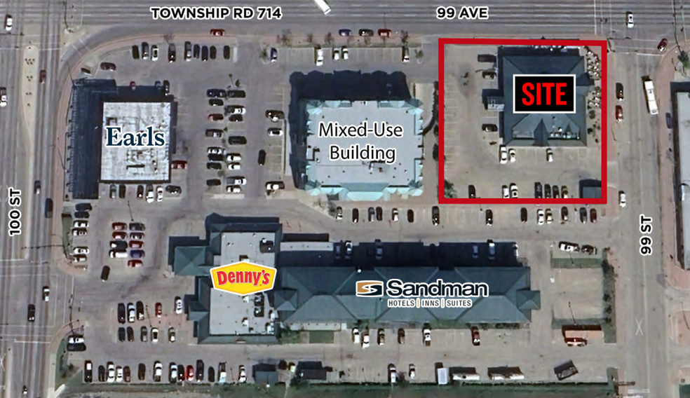 9898 99 St, Grande Prairie, AB for rent - Site Plan - Image 3 of 3