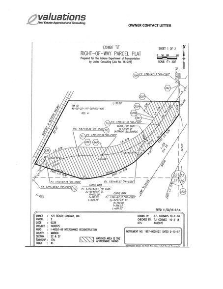 8000 E Castleton Rd, Indianapolis, IN for sale - Site Plan - Image 2 of 3