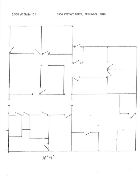 2950 Westway Dr, Brunswick, OH for rent - Floor Plan - Image 2 of 16