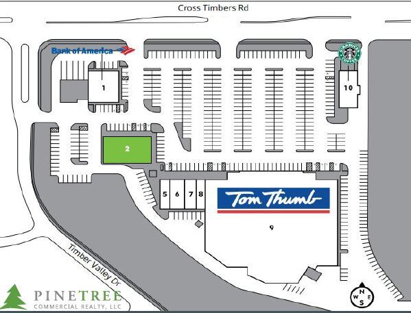 785 Cross Timbers Rd, Flower Mound, TX for rent - Site Plan - Image 1 of 9