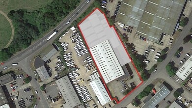 6 Blackstone Rd, Huntingdon, CAM - AERIAL map view