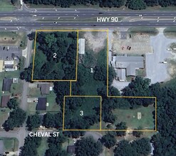 5875 Highway 90, Milton, FL - AERIAL  map view