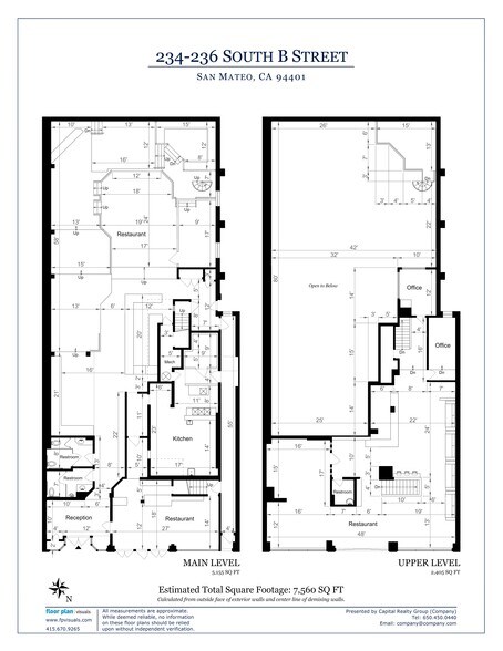 236 S B St, San Mateo, CA for rent - Site Plan - Image 3 of 9