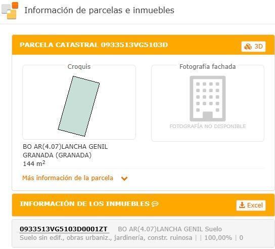 Calle las Acacias, 1, Granada, Granada for sale - Site Plan - Image 2 of 3
