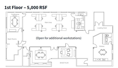 1517 W Carroll Ave, Chicago, IL for rent Floor Plan- Image 1 of 3