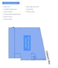 6195 Coliseum Way, Oakland, CA to rent Floor Plan- Image 1 of 1