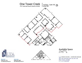 3101 Towercreek Pkwy SE, Atlanta, GA for rent Floor Plan- Image 1 of 2