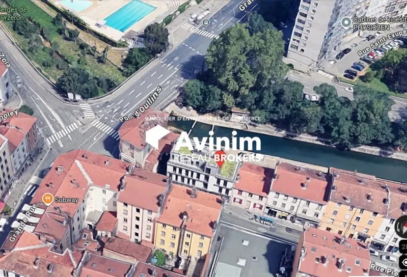 Office in OULLINS-PIERRE-BÉNITE to rent - Aerial - Image 2 of 6