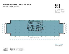 950 L'Enfant Plz SW, Washington, DC for rent Floor Plan- Image 1 of 1