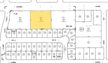 2140 W Chapman Ave, Orange, CA for sale Plat Map- Image 1 of 1