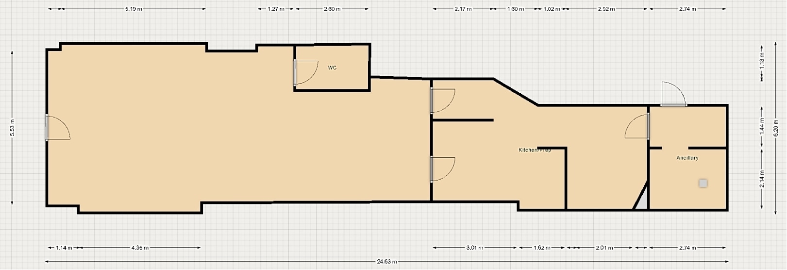 80 Stourport Rd, Kidderminster to rent Floor Plan- Image 1 of 2