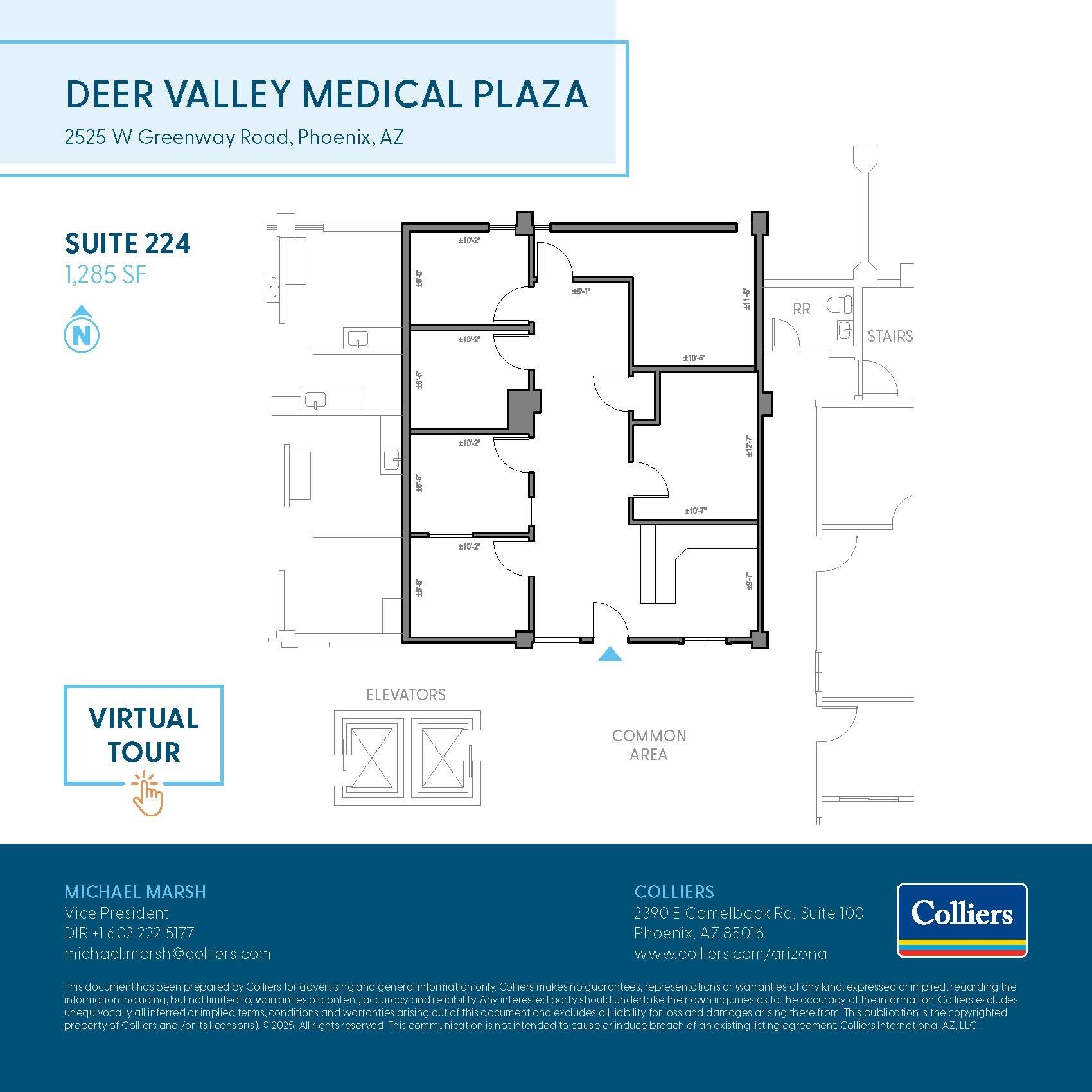 2525 W Greenway Rd, Phoenix, AZ to rent Floor Plan- Image 1 of 1