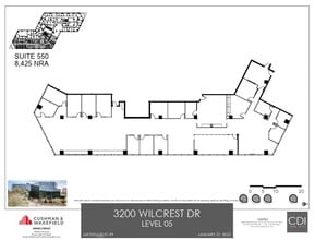 3200 Wilcrest Dr, Houston, TX to rent Floor Plan- Image 1 of 1