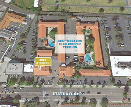 3860 State St, Santa Barbara, CA - aerial  map view