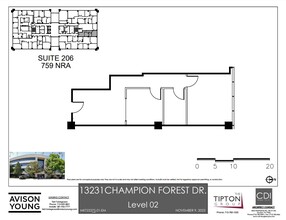 13231 Champion Forest Dr, Houston, TX for rent Floor Plan- Image 1 of 1