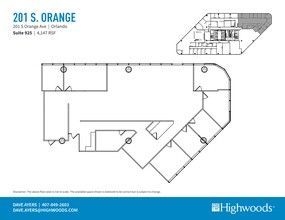 201 S Orange Ave, Orlando, FL for rent Site Plan- Image 1 of 1