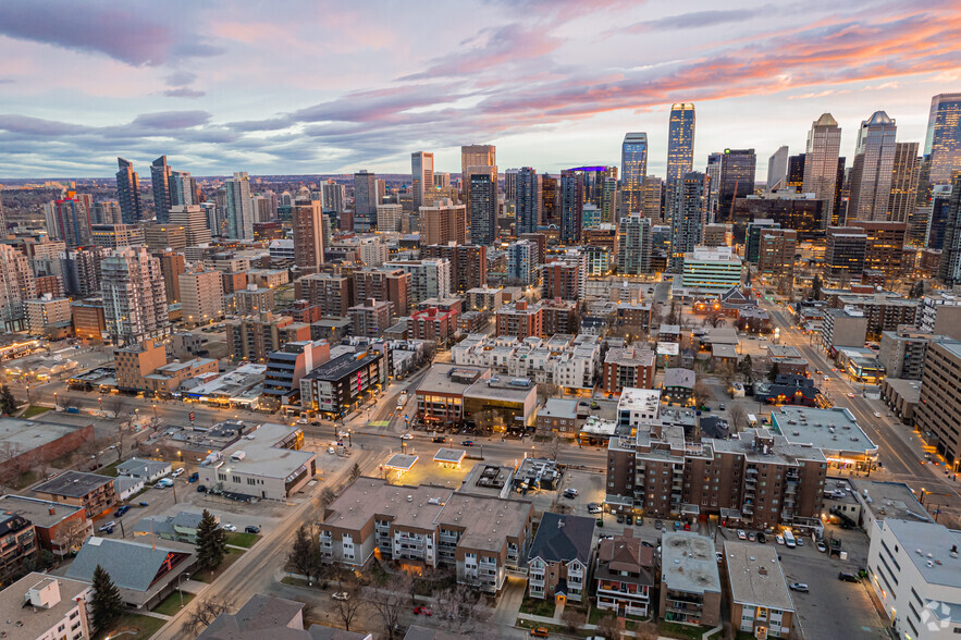 534 17th Ave SW, Calgary, AB for rent - Aerial - Image 3 of 21