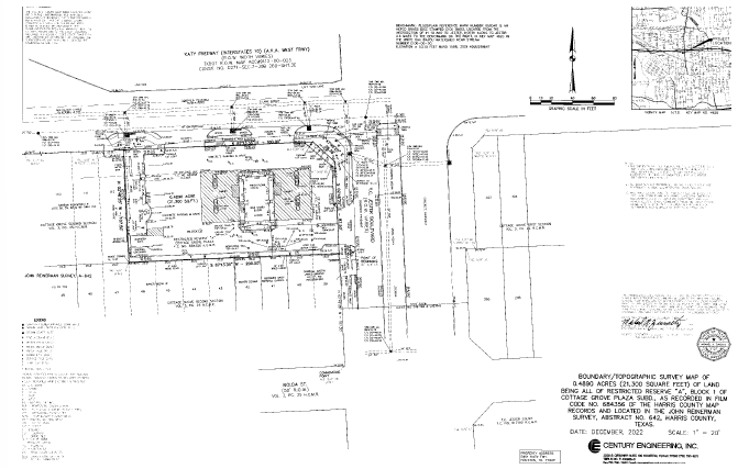 5401 Katy Fwy, Houston, TX for rent - Site Plan - Image 2 of 2