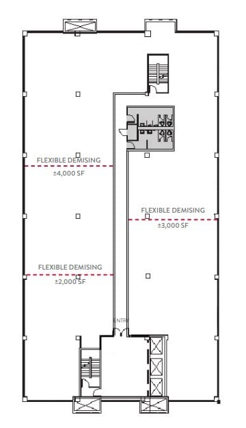 84 West Santa Clara St, San Jose, CA to rent Floor Plan- Image 1 of 1