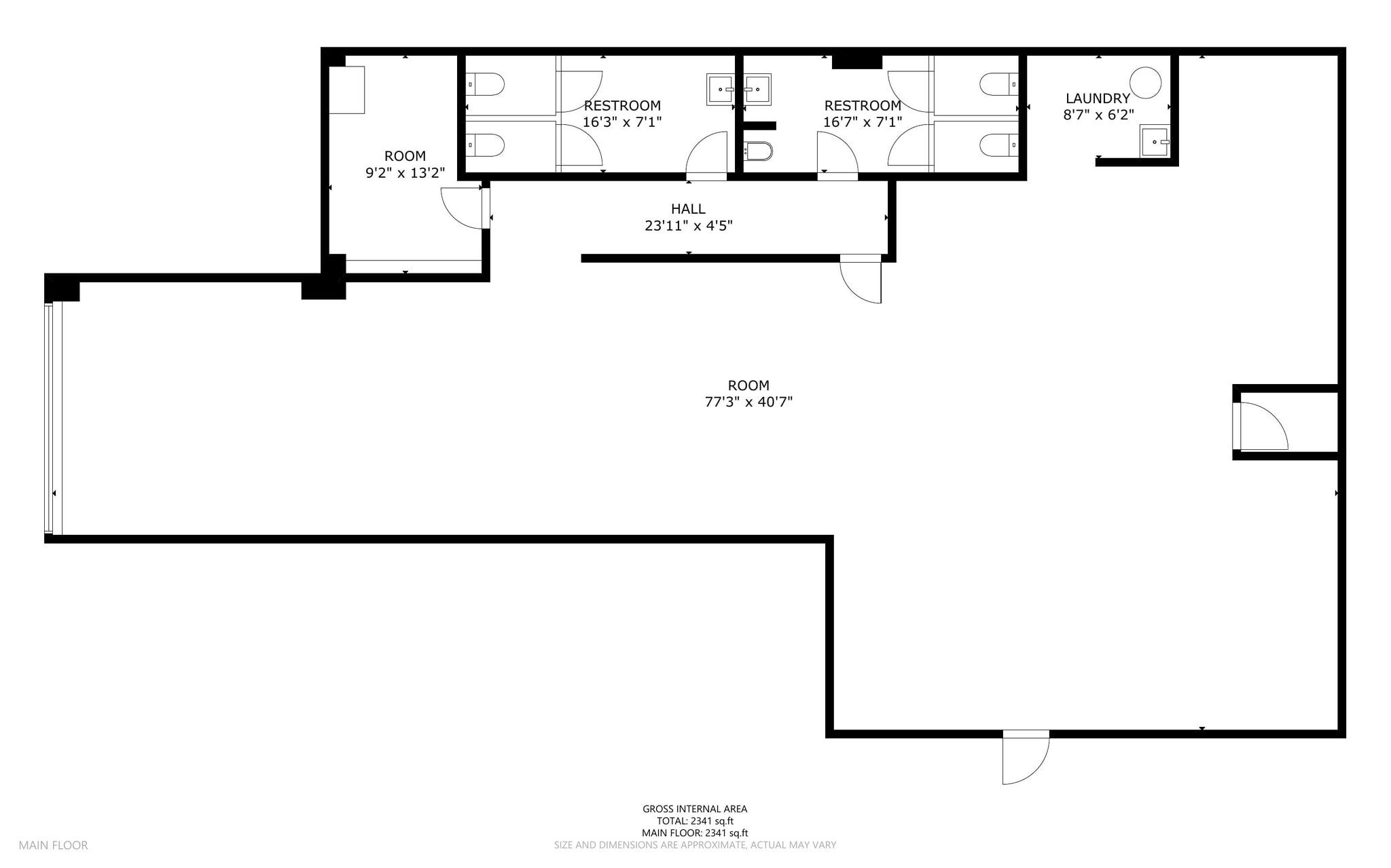 215 10th St, Des Moines, IA to rent Floor Plan- Image 1 of 1