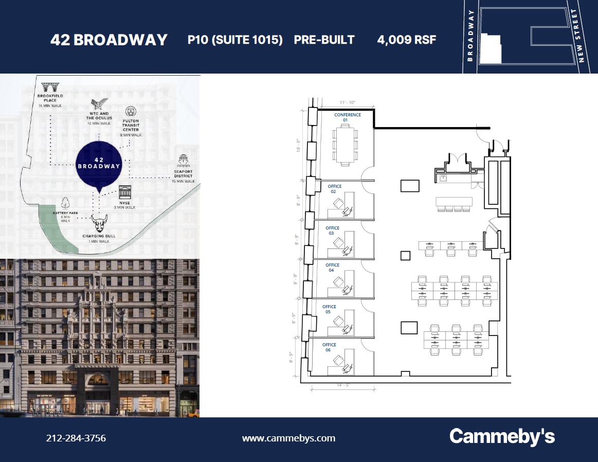 42 Broadway, New York, NY to rent Floor Plan- Image 1 of 1