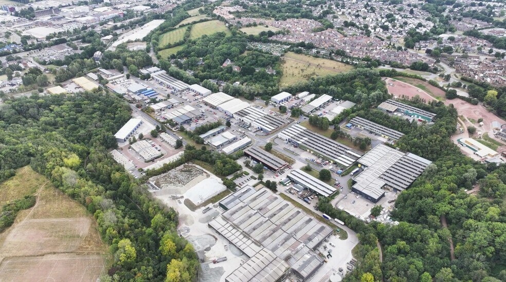 Springvale Industrial Estate, Cwmbran to rent - Aerial - Image 3 of 3