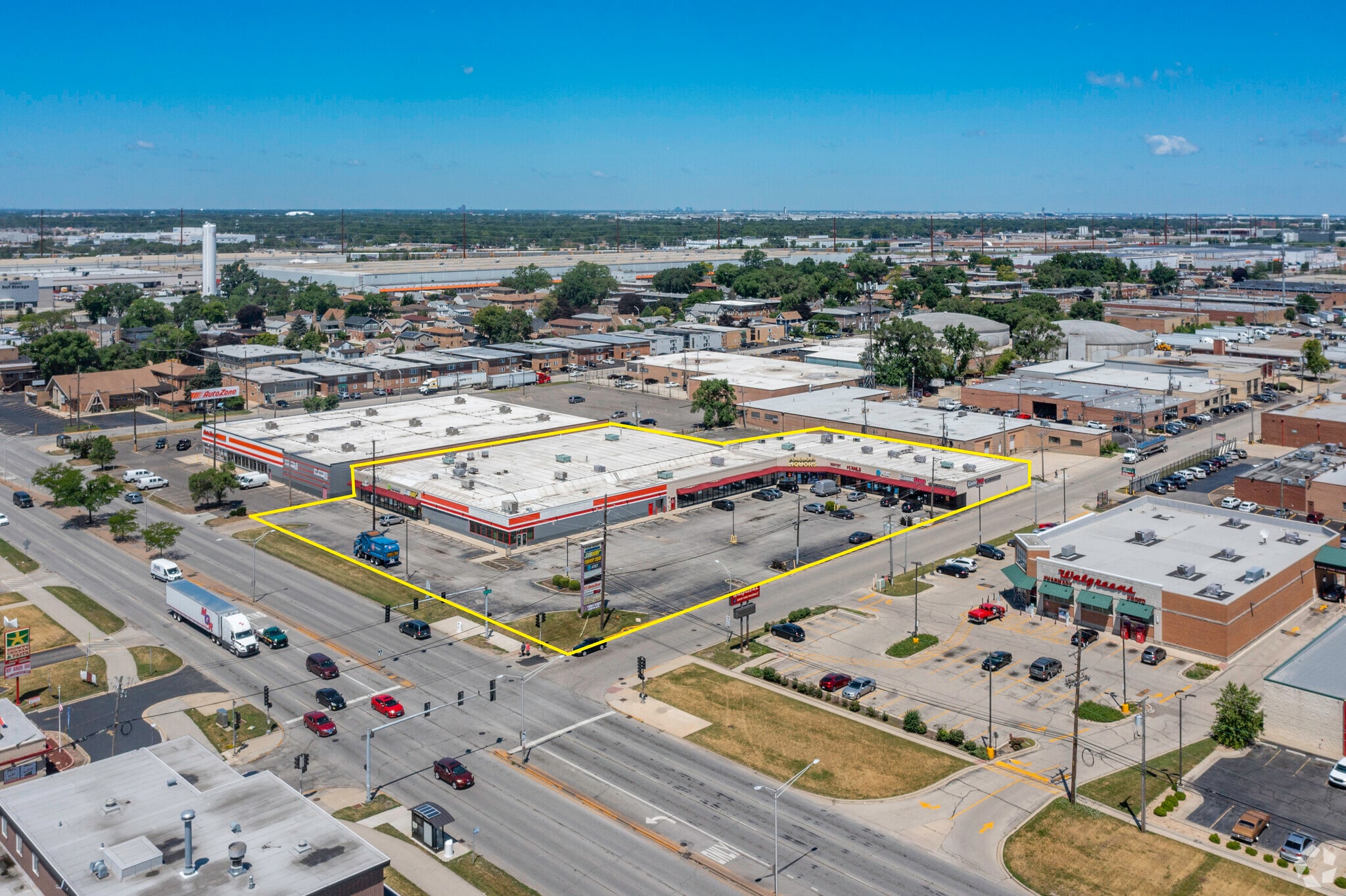 1501-1527 W North Ave, Melrose Park, IL to rent Aerial- Image 1 of 20