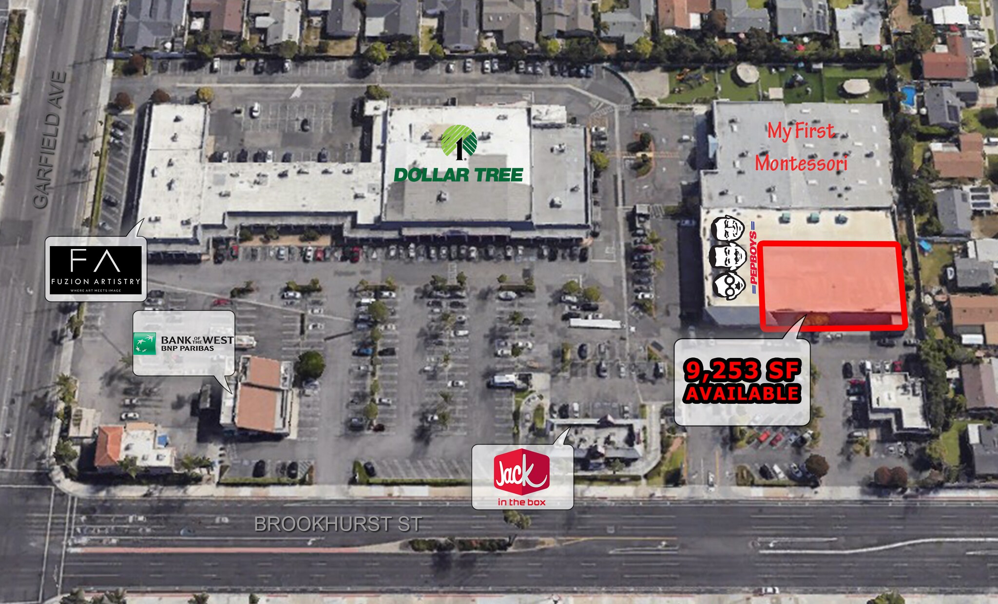 19002-19148 Brookhurst St, Huntington Beach, CA to rent Building Photo- Image 1 of 7