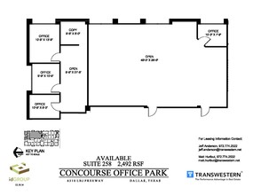 6350 LBJ Fwy, Dallas, TX for rent Floor Plan- Image 2 of 7