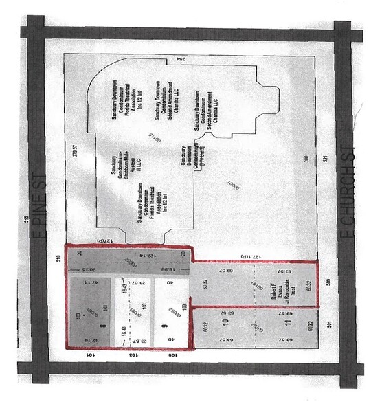 109 S Osceola Ave, Orlando, FL for sale - Plat Map - Image 3 of 4