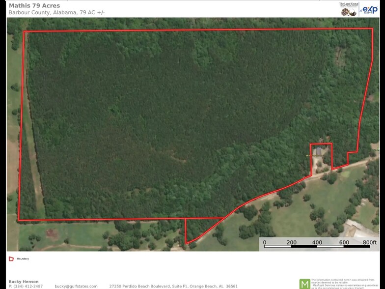 Eufaula Land in Barbour County, Eufaula, AL for sale - Building Photo - Image 1 of 5