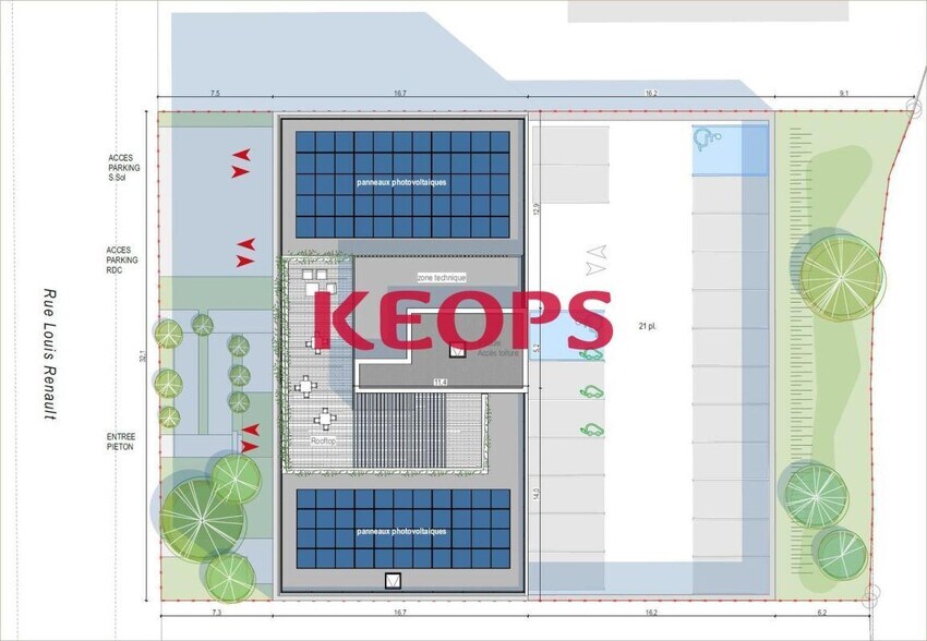 13 Rue Louis Renault, Balma for sale - Site Plan - Image 3 of 6