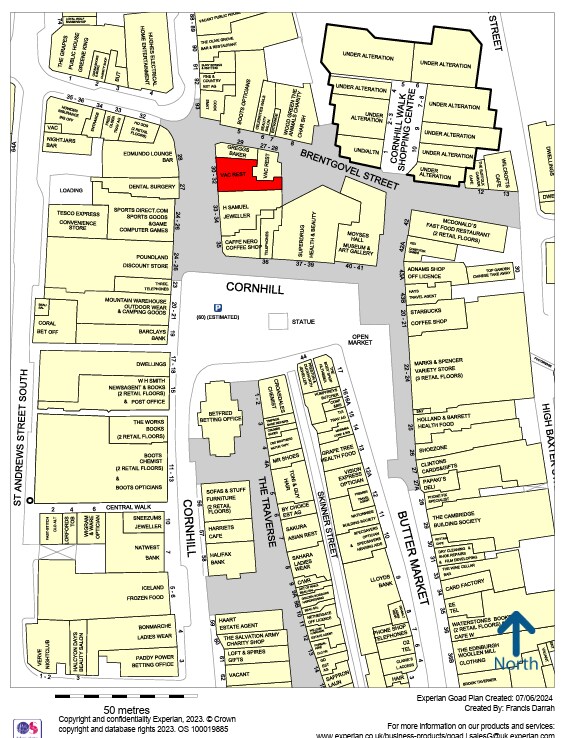 30-31 Cornhill, Bury St Edmunds to rent Site Plan- Image 1 of 1