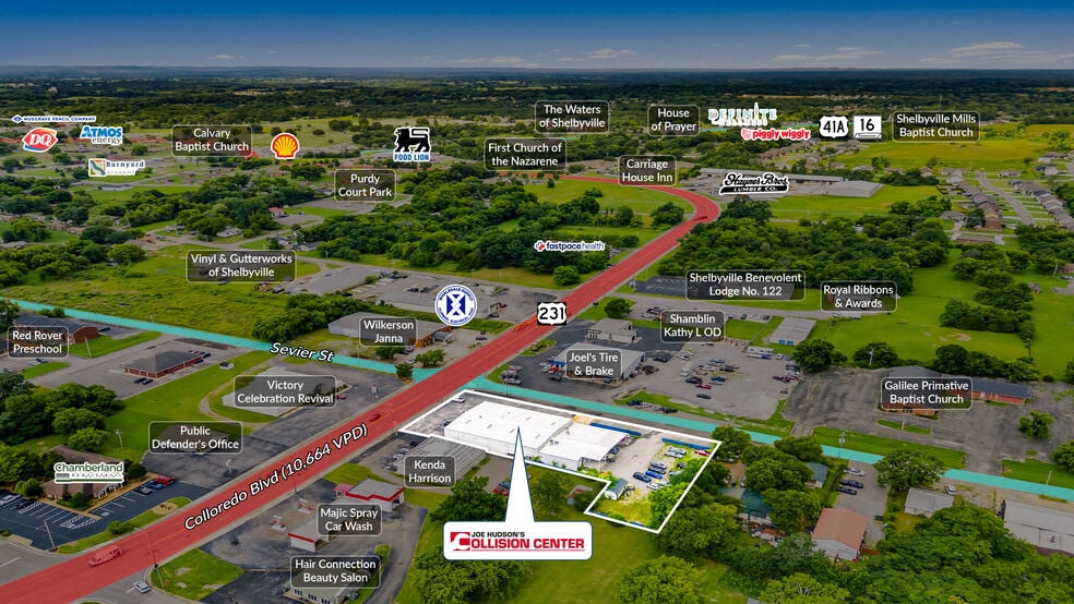 Joe Hudson's Collision Center Portfolio portfolio of 2 properties for sale on LoopNet.co.uk - Building Photo - Image 2 of 8