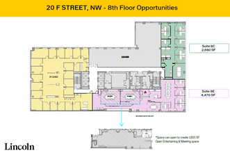 20 F St NW, Washington, DC for rent Floor Plan- Image 1 of 1