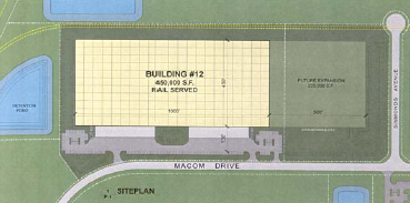 Macom Dr, Dekalb, IL for sale - Site Plan - Image 2 of 3