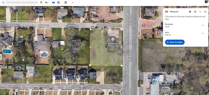 7651 Davis Blvd, North Richland Hills, TX - aerial  map view - Image1