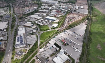 Gateway 100 Open Storage, Widnes, CHS - Aerial map view - Image1