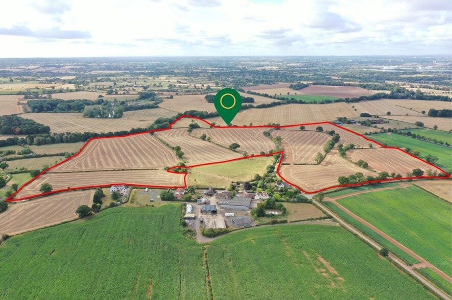 Land Forming Part of New House Farm, Hurley, Atherstone for sale - Aerial - Image 3 of 12